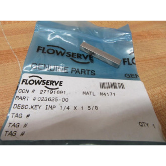 Flowserve 023625-00 Impeller Key 02362500