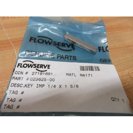 Flowserve 023625-00 Impeller Key 02362500