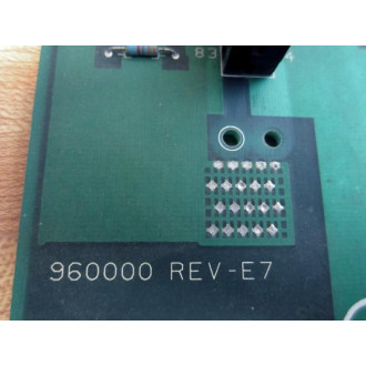 Allen Bradley 960000 6-Slot Backplane WO 2-Slots - Used