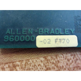 Allen Bradley 960000 6-Slot Backplane WO 2-Slots - Used