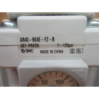 SMC AR40-N04E-YZ-B Regulator AR40N04EYZB - New No Box