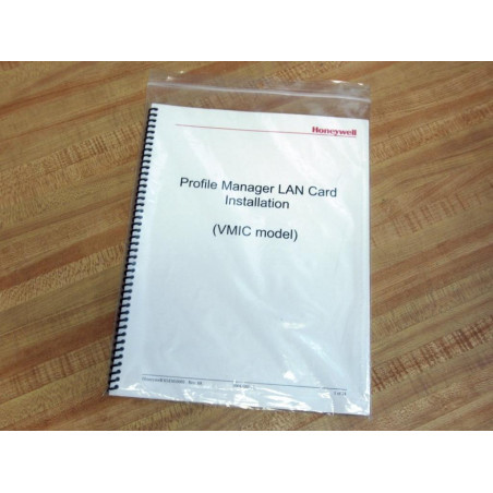 Honeywell 6543450003 Profile Manager LAN Card Installation