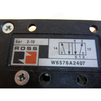 Ross W6576A2407 Pneumatic Valve  W6576A2407 - New No Box