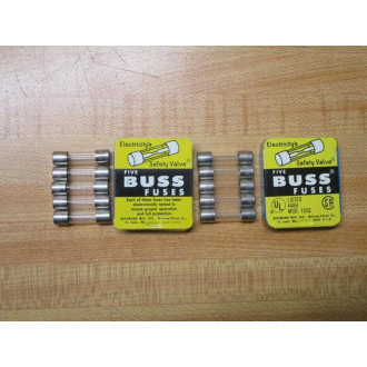 Buss F01A 125V 2A Bussmann Fuse F01A-2A Jagged Wire Element (Pack of 5)