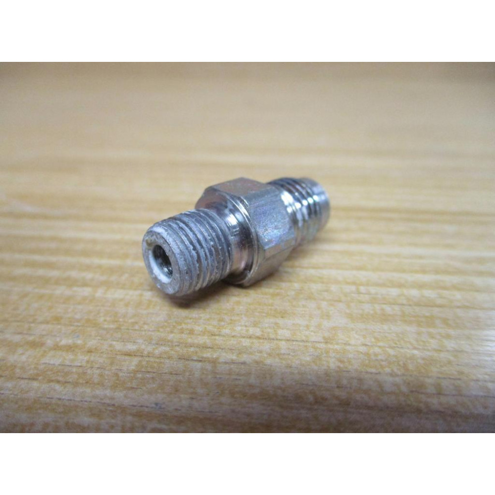 Parker 4F3MXS 37°Flare, Tube x BSPT Fitting (Pack of 9) - Used