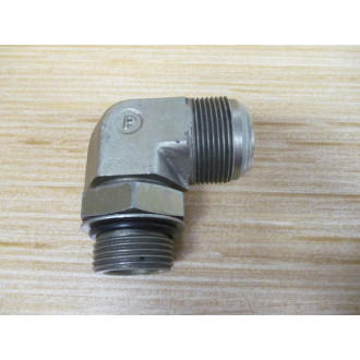 Parker 20-16C4OMXS Triple-Lok 37° Flare Elbow 2016C4OMXS WO Ring - Used