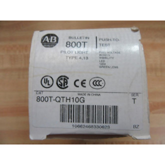 Allen Bradley 800T-QTH10G Push Button Switch