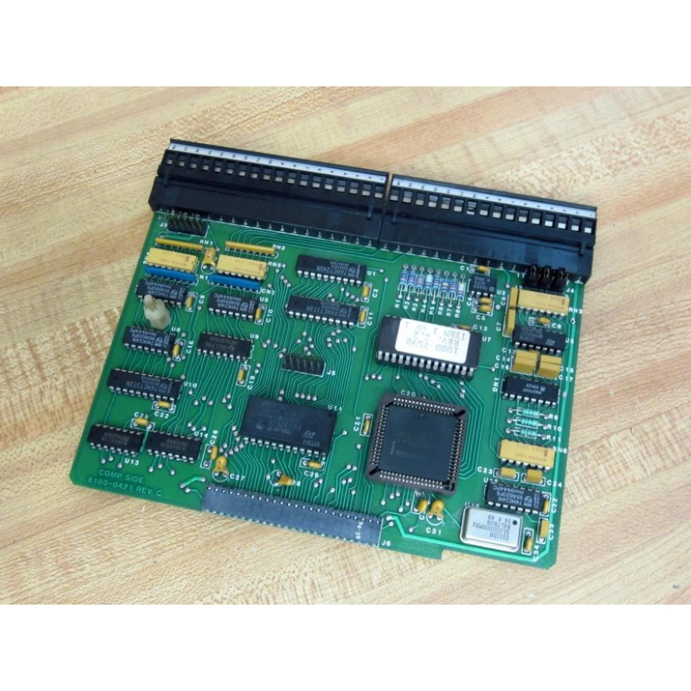 Fenner 8100-0421 Circuit Board 81000421 WScrew Terminals - Used
