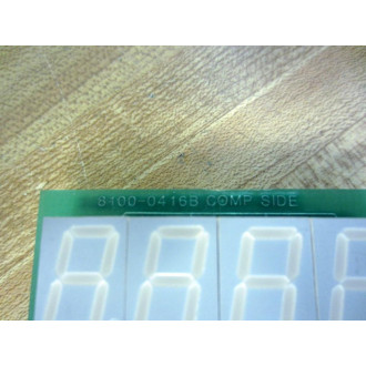 Fenner 8100-0416 Numeric Display Board 81000416 8100-0416B - Used