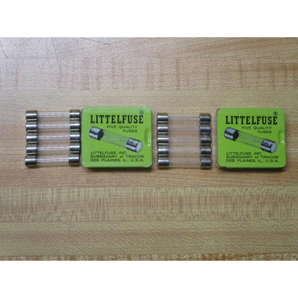 Littelfuse F02A 250V 1A Fuse F02A-1A Jagged Wire Element (Pack of 10)