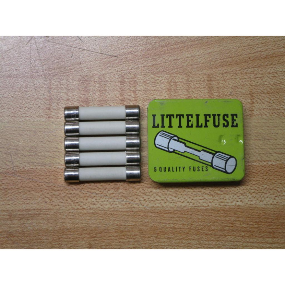 Littelfuse F03B 125V 5A Fuse F03B-5A White (Pack of 5)