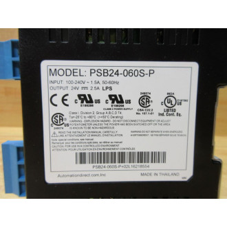 Rhino PSB24-060S-P Switching Power Supply PSB24060SP - New No Box