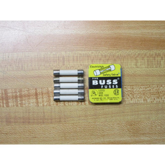 Buss F03B 125V 10A Bussmann Fuse F03B-10A White (Pack of 5)