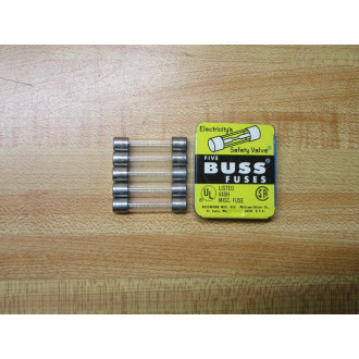 Buss F02A 250V 5A Bussmann Fuse F02A-5A Jagged Wire Element (Pack of 10)