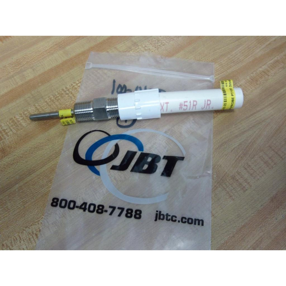 JBT WT510-001 Temperature Probe PT100 - New No Box JBT WT510-001 Temperature Probe PT100 - New No Box