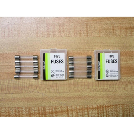 Littelfuse 3AG-1-12A Fuse Cross Ref 4XH41 Jagged Wire Element (Pack of 10)