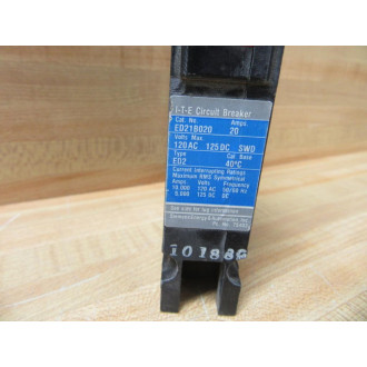Siemens ITE ED21B020 Circuit Breaker 20 Amp - Used