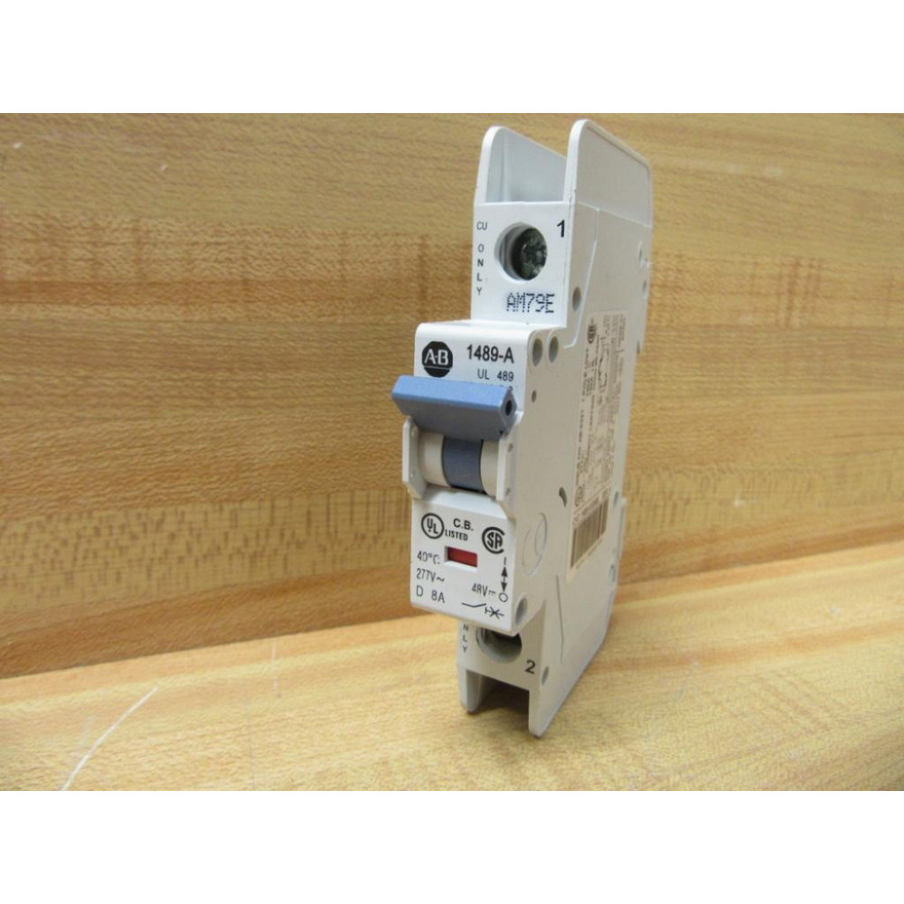 Allen Bradley 1489-A1D080 Circuit Breaker 8 Amp 1489A1D080 - New No Box