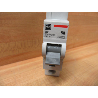 Cutler Hammer WMS1C02 Eaton Circuit Breaker 2 Amp - Used