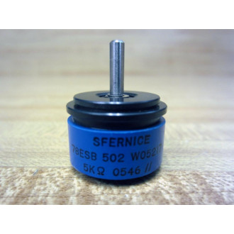 SFERNICE 78ESB 502 W05217 Potentiometer 5KΩ - New No Box