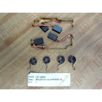 Crown CR 128091 Brush Kit WSprings CR128091 - New No Box