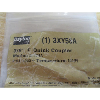 Dayton 3XY58A Quick Coupler 38"
