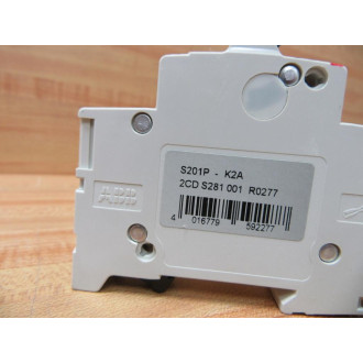 ABB S201P-K2A Circuit Breaker 2 Amp S201PK2A - New No Box