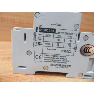 Schurter AS168X-CB1-DH 400 Circuit Breaker 40 Amp AS168XCB1DH400 - New No Box