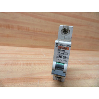 Merlin Gerin 17424 Square D Breaker 5A MG17424 Schneider - Used