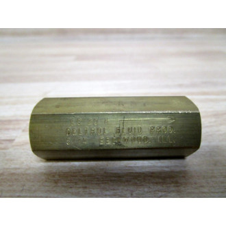 Deltrol EC 20 B Check Valve EC20B - New No Box