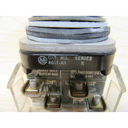 Allen Bradley 800T-A9A Push Button Yellow 800TA9A SER. N - Used
