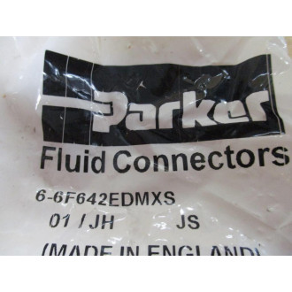 Parker 6-6F642EDMXS 37°Flare, Tube x BSPP Fitting