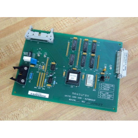 Honeywell Measurex 05424001 Unitec Comm Term-AutoBackup Board 04424001 - Used