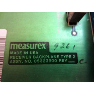 Honeywell Measurex 05323900 Receiver Backplane Type 2 04323900 - Used