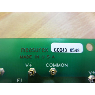 Honeywell Measurex 05333000 PCB WPower Supply LWM12S055000XC Rev.B - Used