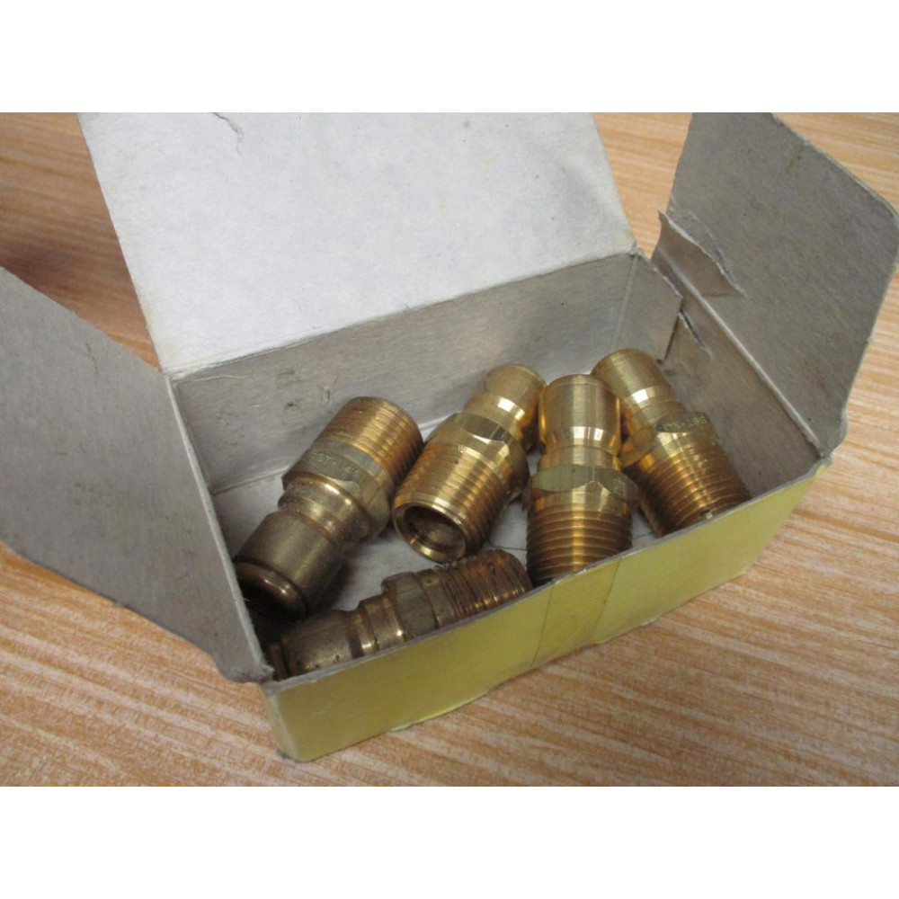 Parker BST-N4M Brass Nipple BSTN4M (Pack of 5) Parker BST-N4M Brass Nipple BSTN4M (Pack of 5)