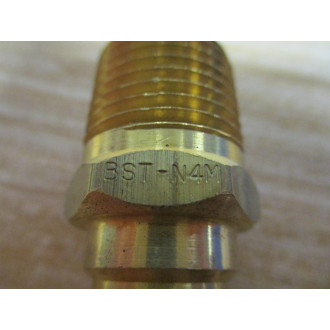 Parker BST-N4M Brass Nipple BSTN4M (Pack of 5)