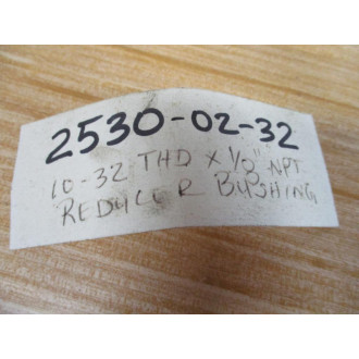 Camozzi 2530 02-32 Reducer Bushing 25300232 (Pack of 17)