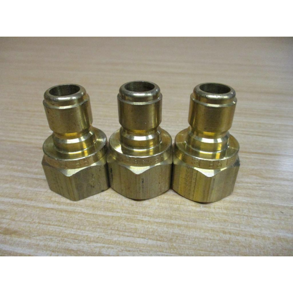 Parker BST-N4 Brass Nipple BSTN4 (Pack of 3) Parker BST-N4 Brass Nipple BSTN4 (Pack of 3)