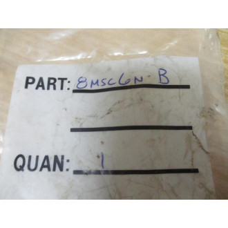 Parker 8MSC6N-B Compression Fitting 8MSC6NB - New No Box