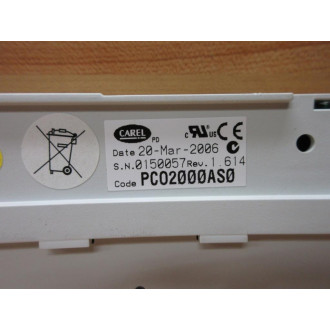 Carel PCO2000AS0 Pco Controller - New No Box