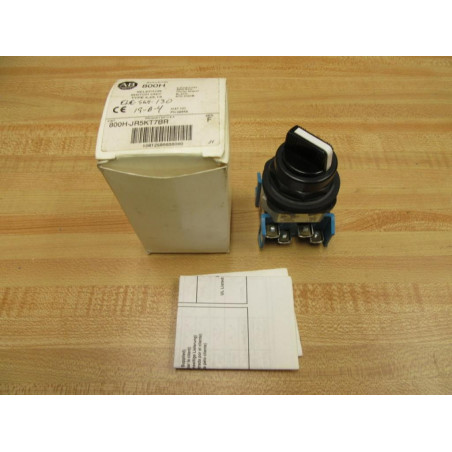 Allen Bradley 800H-JR5KT7BR Selector Switch