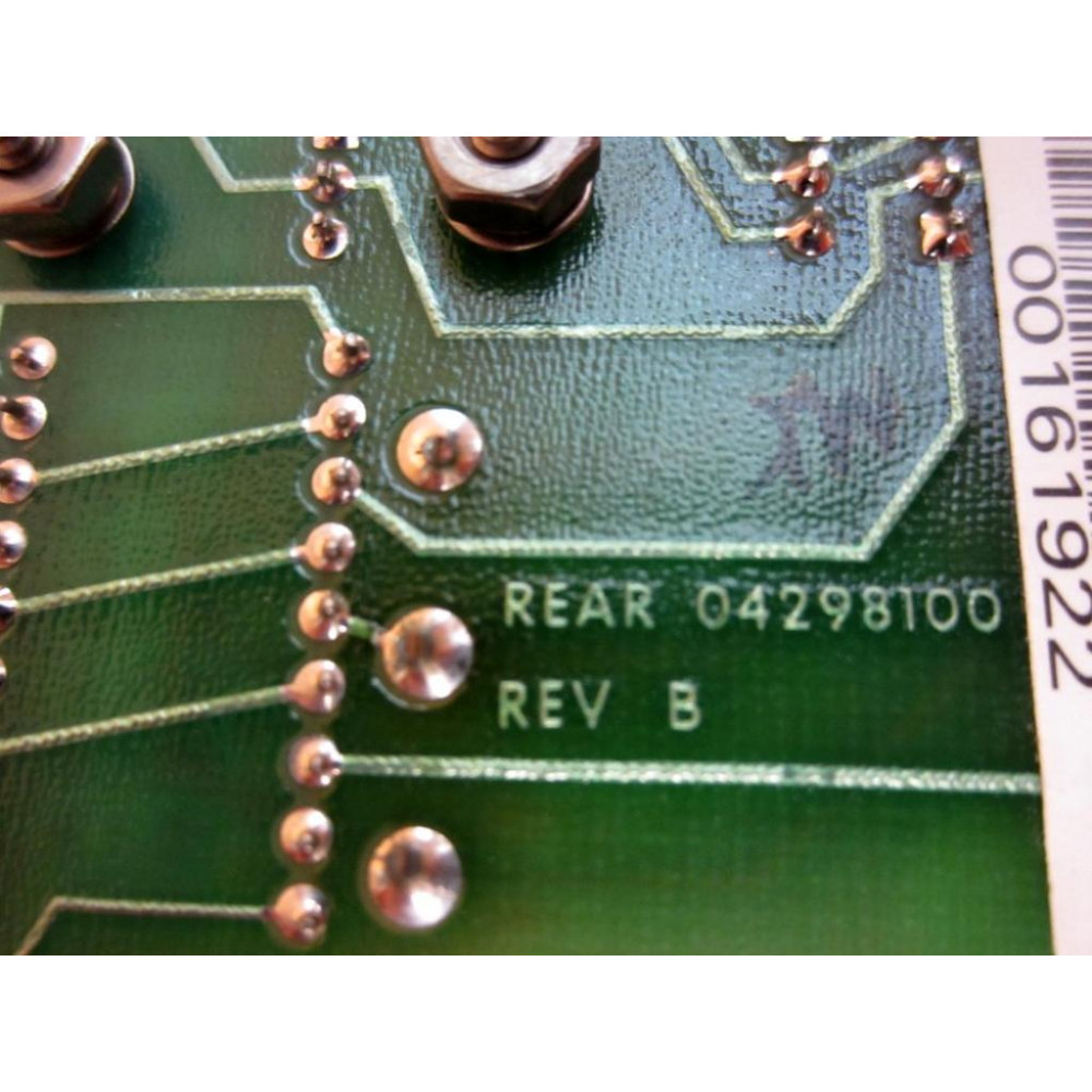 Honeywell Measurex 05298100 Temp.Control PCB 04298100 Rev.D - Used