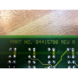 Honeywell Measurex 05415700 Four Channel PCB 04415700 - Used