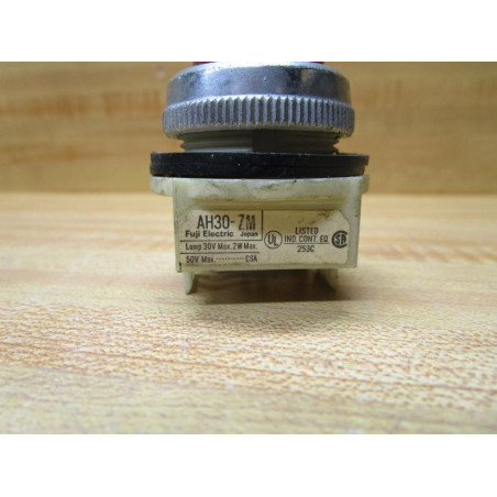 Fuji Electric AH30-ZM Pilot Light AH30ZM Red - Used