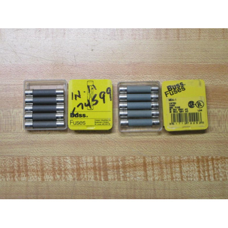 Buss MDA-1 Bussmann Fuse Cross Ref 1CL85 Gray (Pack of 10)