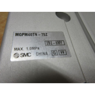 SMC MGPM40TN-75Z Compact Guide Cylinder MGPM40TN75Z - New No Box