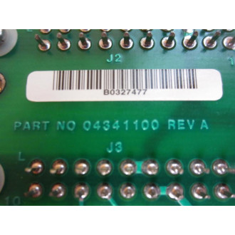 Honeywell Measurex 05341100 Backplane, Hi Power LF Source 04341100 - Used