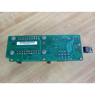 Honeywell Measurex 05341100 Backplane, Hi Power LF Source 04341100 - Used