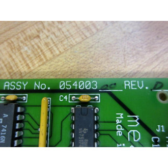 Honeywell Measurex 05400300 Termination Com WAB PCB 04400300 Rev B - Used